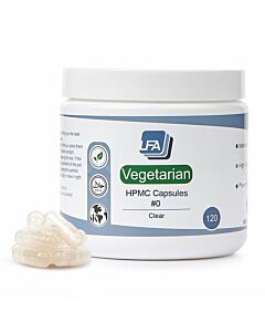 Empty HPMC Capsules - Size #0 Clear